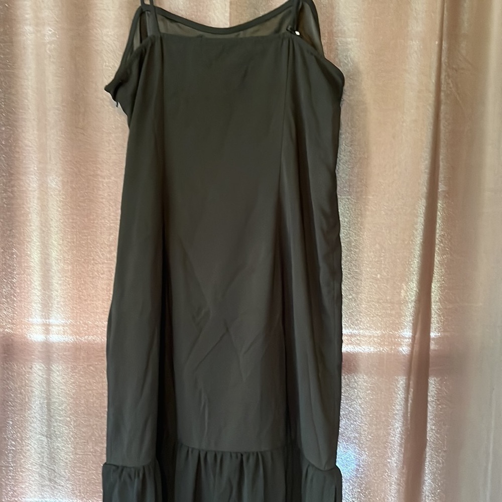 Zara Basic Black Blouse spaghetti strap with shee… - image 10